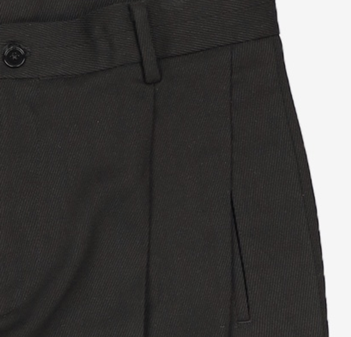 티엔지티(TNGT) BLACK CROP TAPERED FIT HIGH WAIST PANTS TNPA1F333BK 82