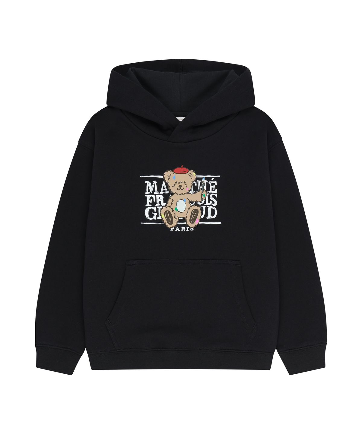 마리떼 키즈(MARITHÉ KIDS) KIDS BEAR CLASSIC LOGO REGEN HOODIE black