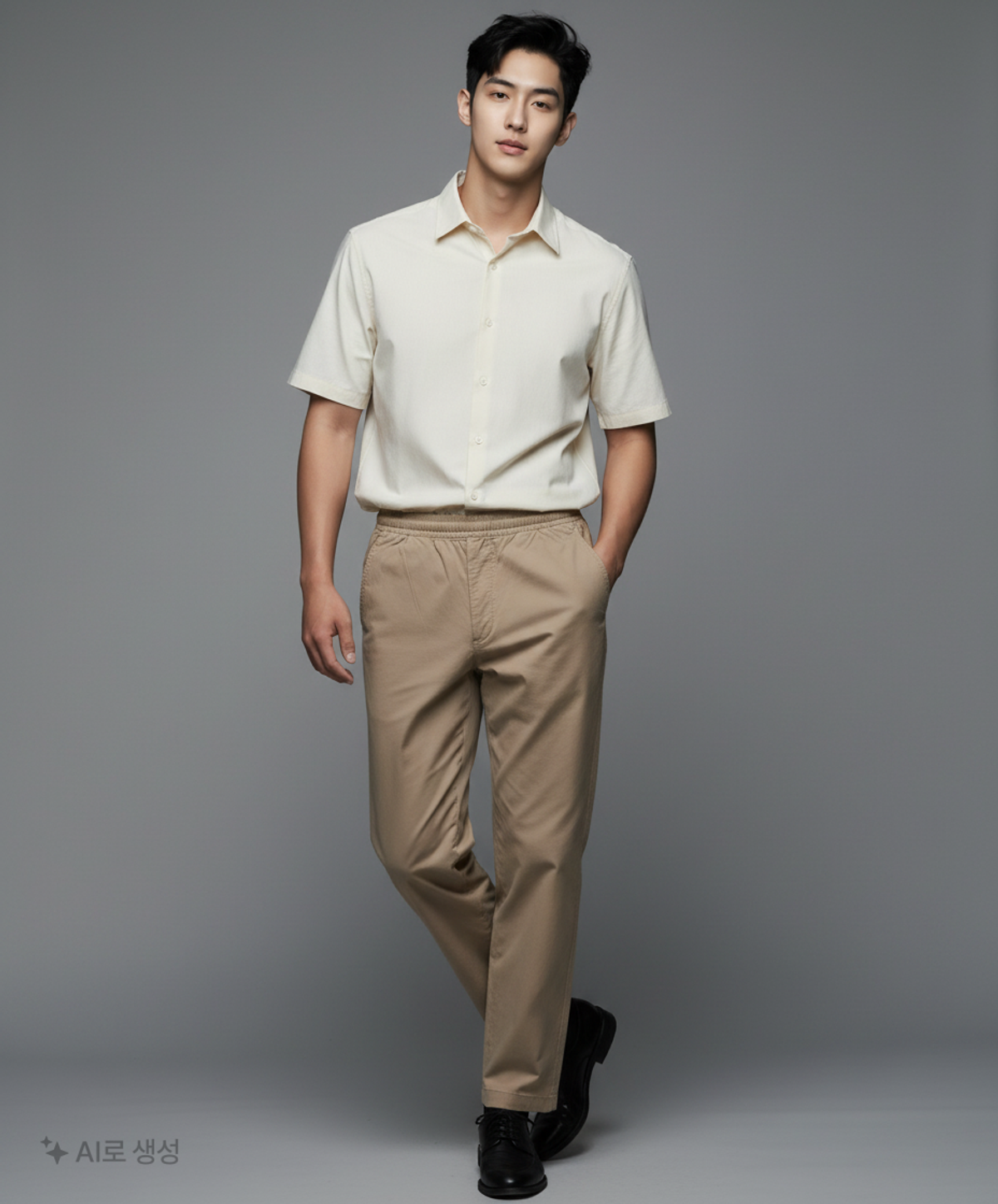 유니클로(UNIQLO) 코튼 팬츠 L