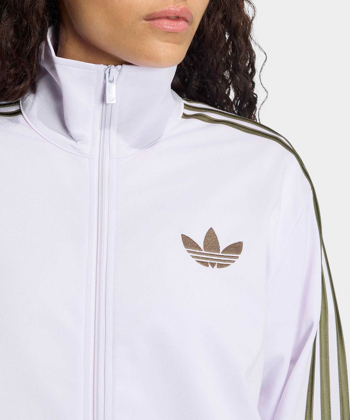 아디다스(ADIDAS) 파이어버드 루즈 트랙탑 - 프로즌퍼플:올리브스트라타 / KU8195