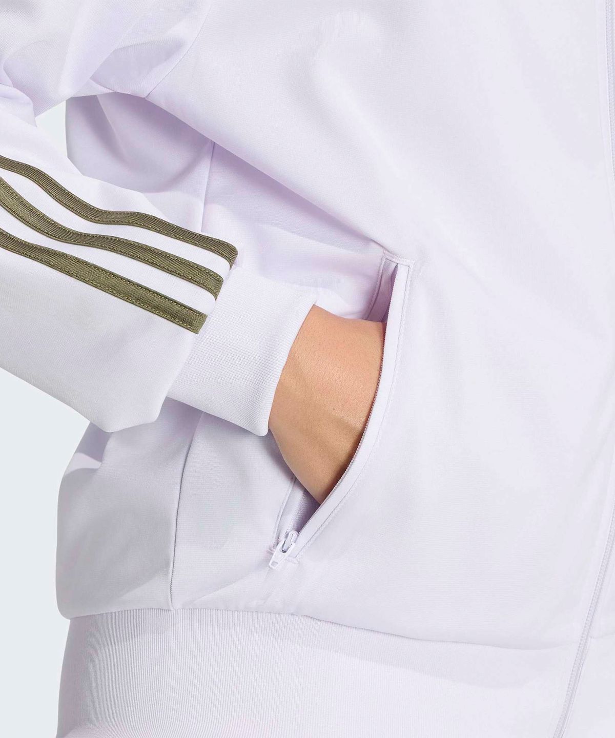 아디다스(ADIDAS) 파이어버드 루즈 트랙탑 - 프로즌퍼플:올리브스트라타 / KU8195