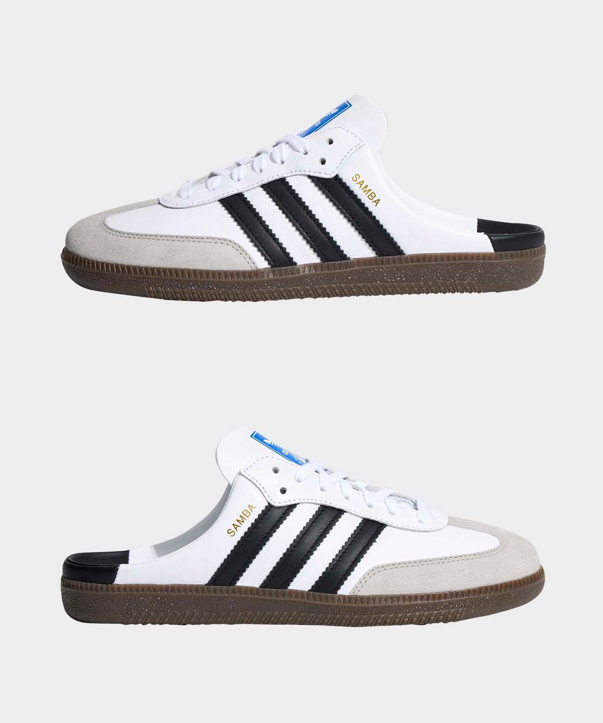 아디다스(ADIDAS) 삼바 OG 뮬 - 화이트:블랙 / LB3814