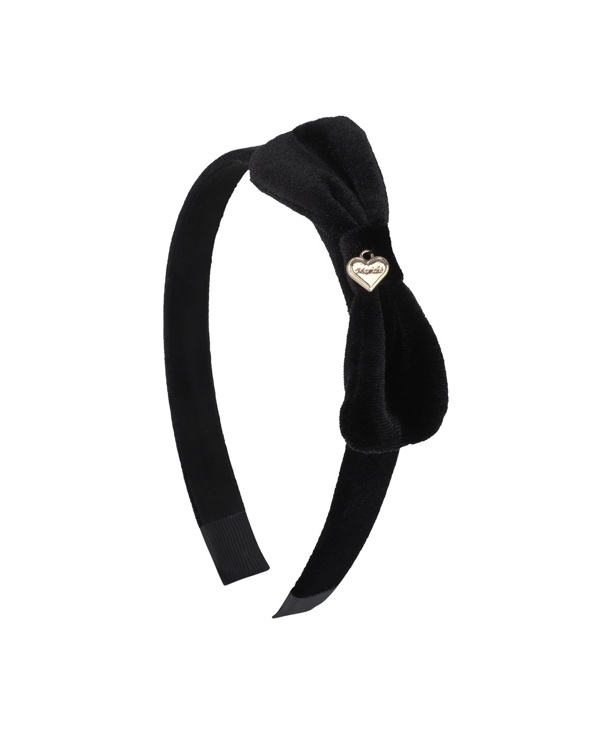 마리떼 키즈(MARITHÉ KIDS) KIDS VELVET RIBBON HAIR BAND black