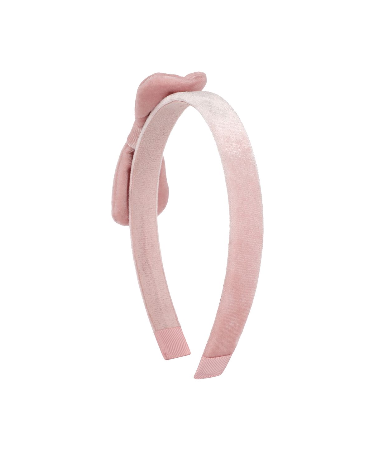 마리떼 키즈(MARITHÉ KIDS) KIDS VELVET RIBBON HAIR BAND pink