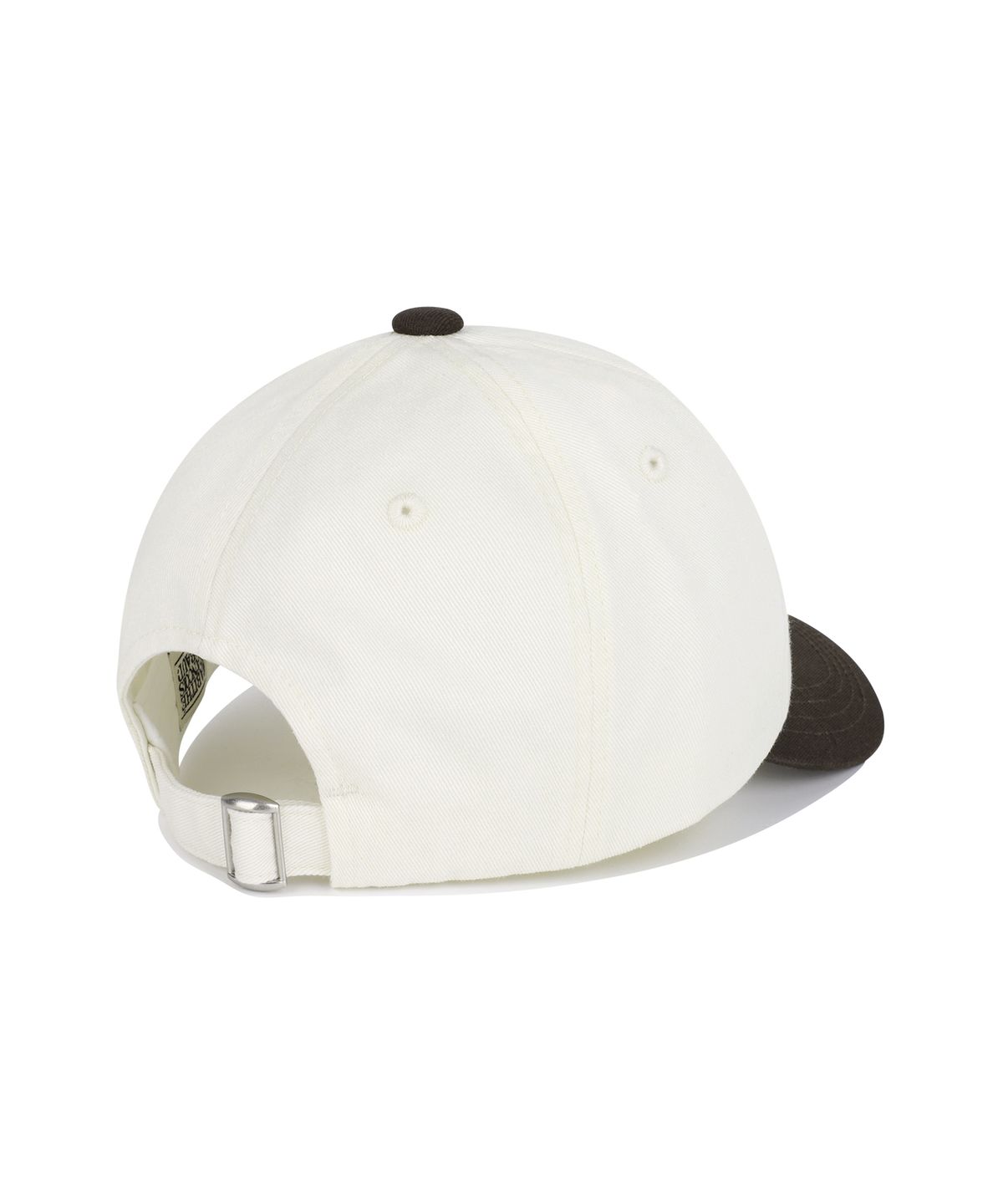 마리떼 키즈(MARITHÉ KIDS) KIDS SMALL CLASSIC LOGO TWO TONE CAP ivory