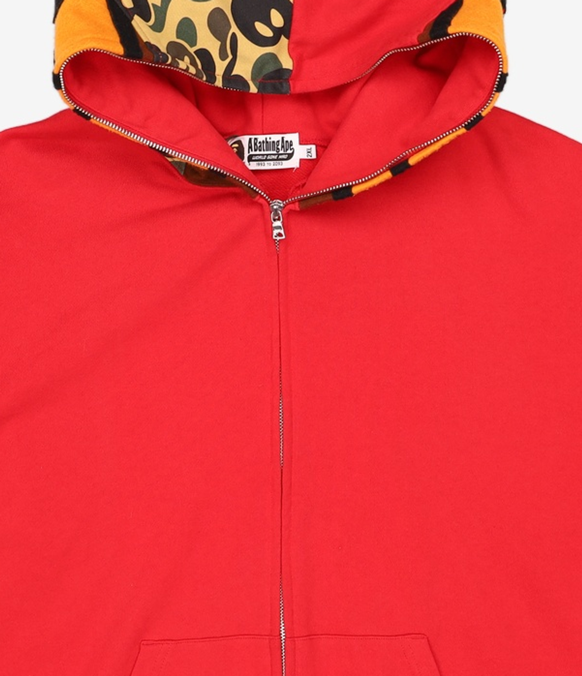 베이프(BAPE) 후드 집업 XXL