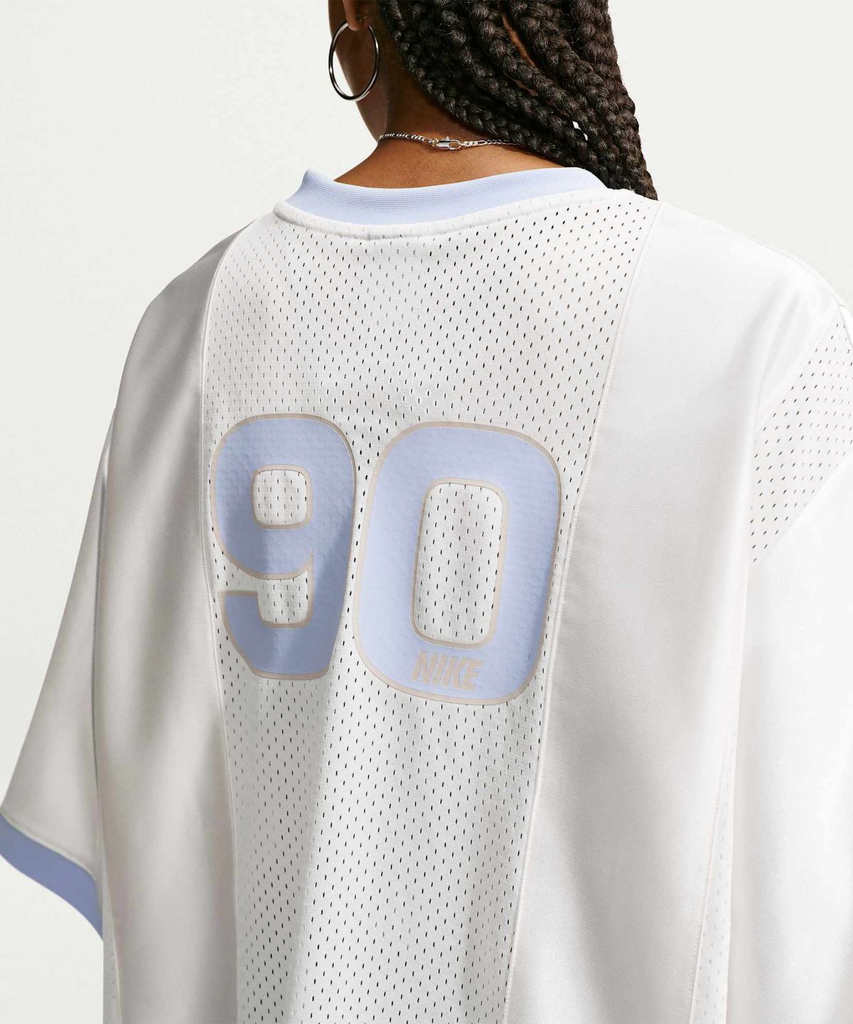 나이키(NIKE) 스포츠웨어 오버사이즈 반소매 그래픽 저지 W - 세일:블랙 / IV5751-133