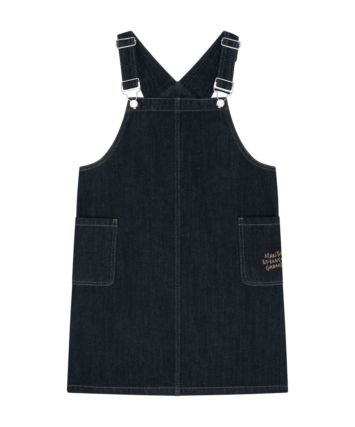마리떼 키즈(MARITHÉ KIDS) KIDS W OVERALL DENIM SKIRT indigo