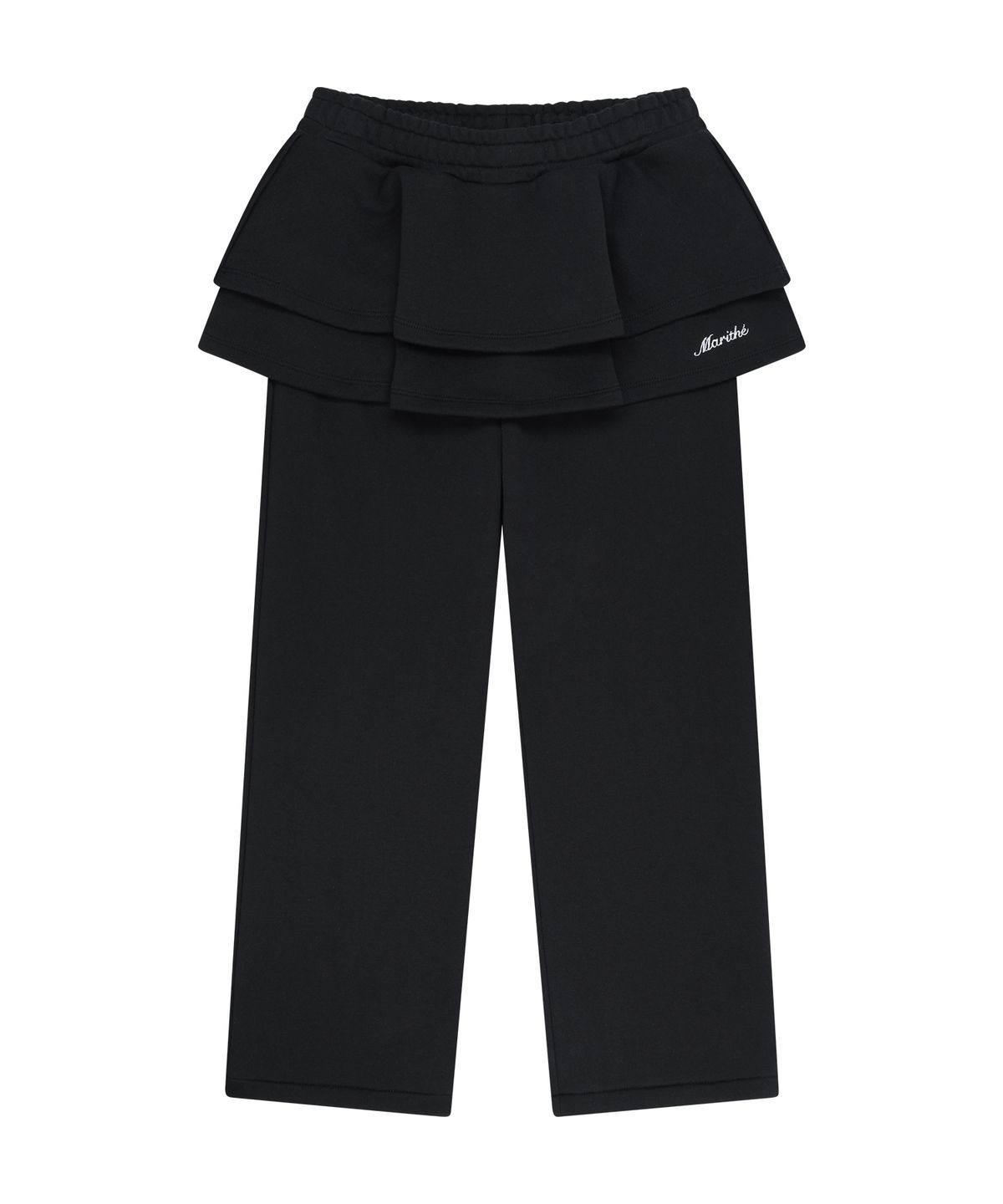 마리떼 키즈(MARITHÉ KIDS) KIDS W RUFFLE SKIRT PANTS black