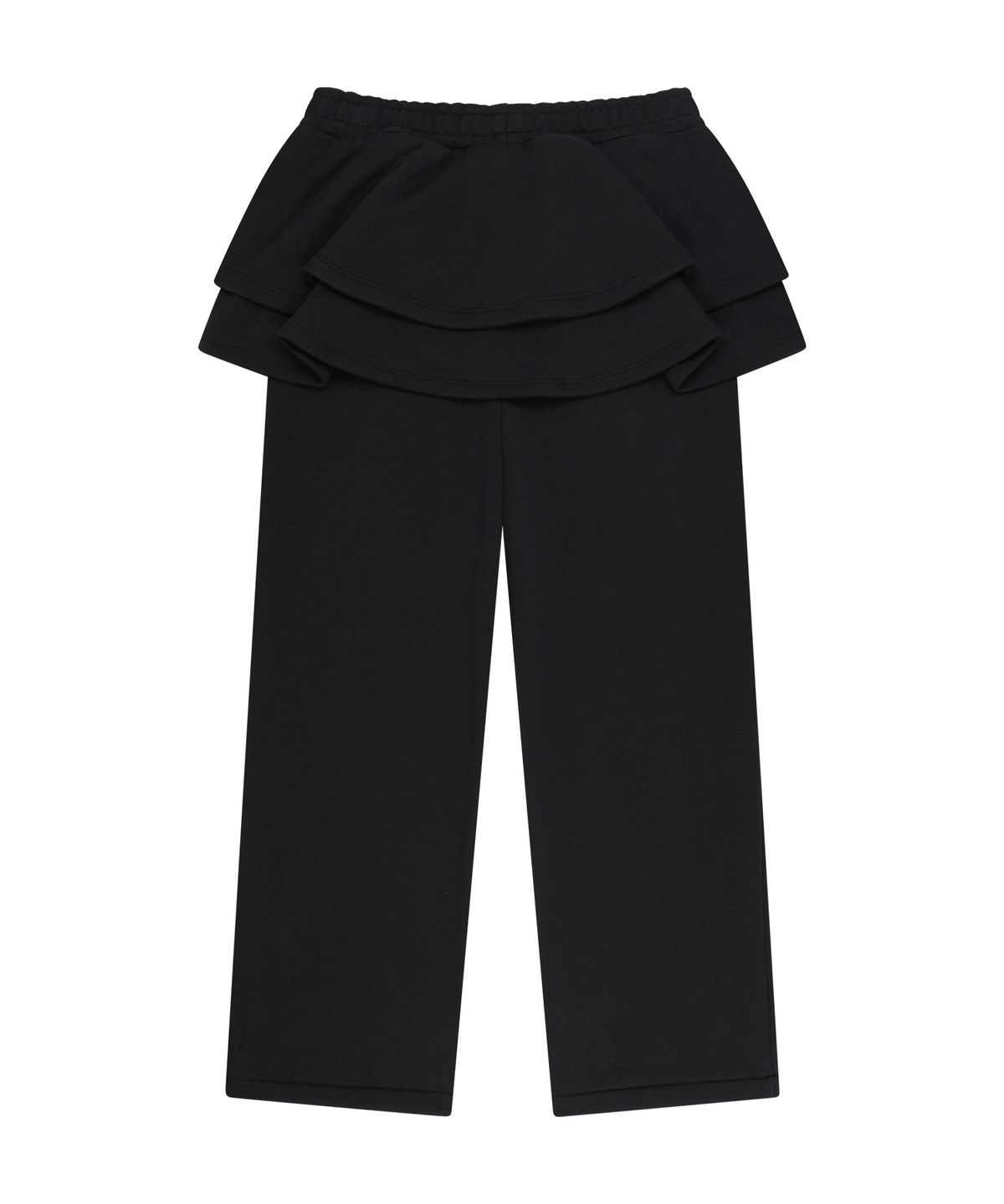 마리떼 키즈(MARITHÉ KIDS) KIDS W RUFFLE SKIRT PANTS black