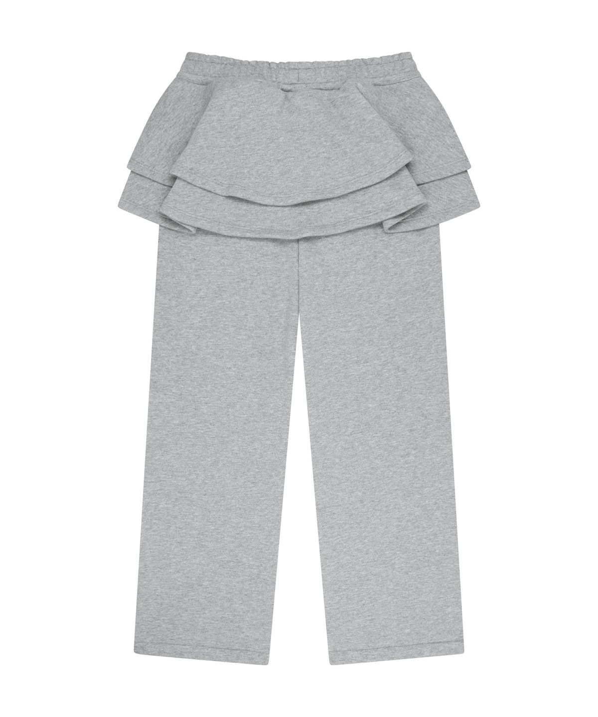마리떼 키즈(MARITHÉ KIDS) KIDS W RUFFLE SKIRT PANTS heather gray
