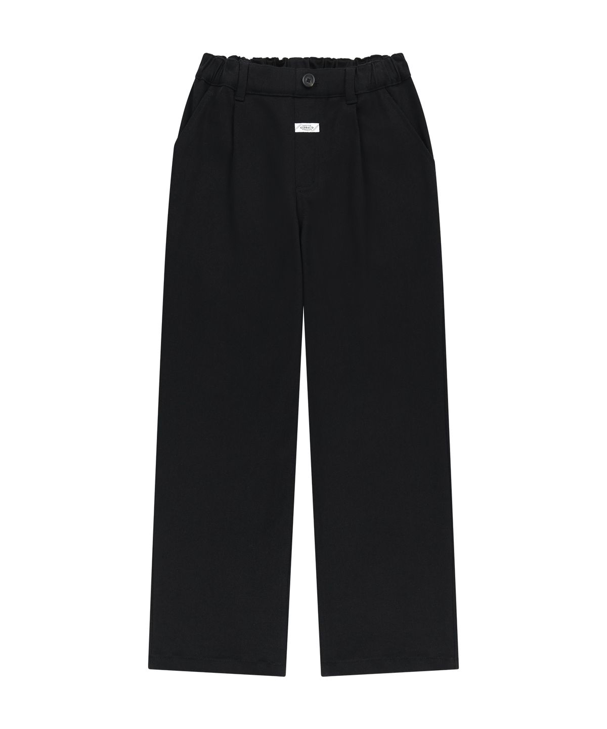 마리떼 키즈(MARITHÉ KIDS) KIDS STRAIGHT COTTON PANTS black