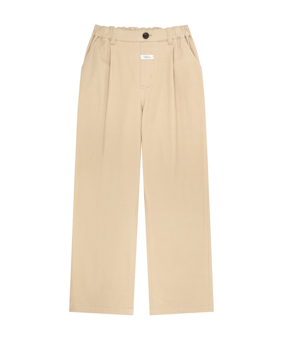 마리떼 키즈(MARITHÉ KIDS) KIDS STRAIGHT COTTON PANTS beige