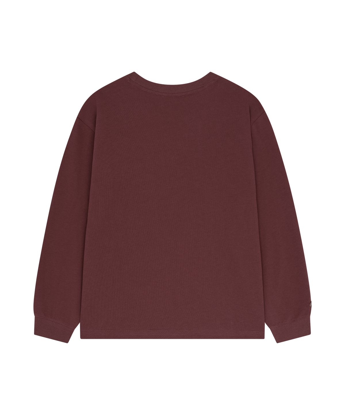 마리떼 키즈(MARITHÉ KIDS) KIDS POCKET LONG SLEEVE TEE burgundy