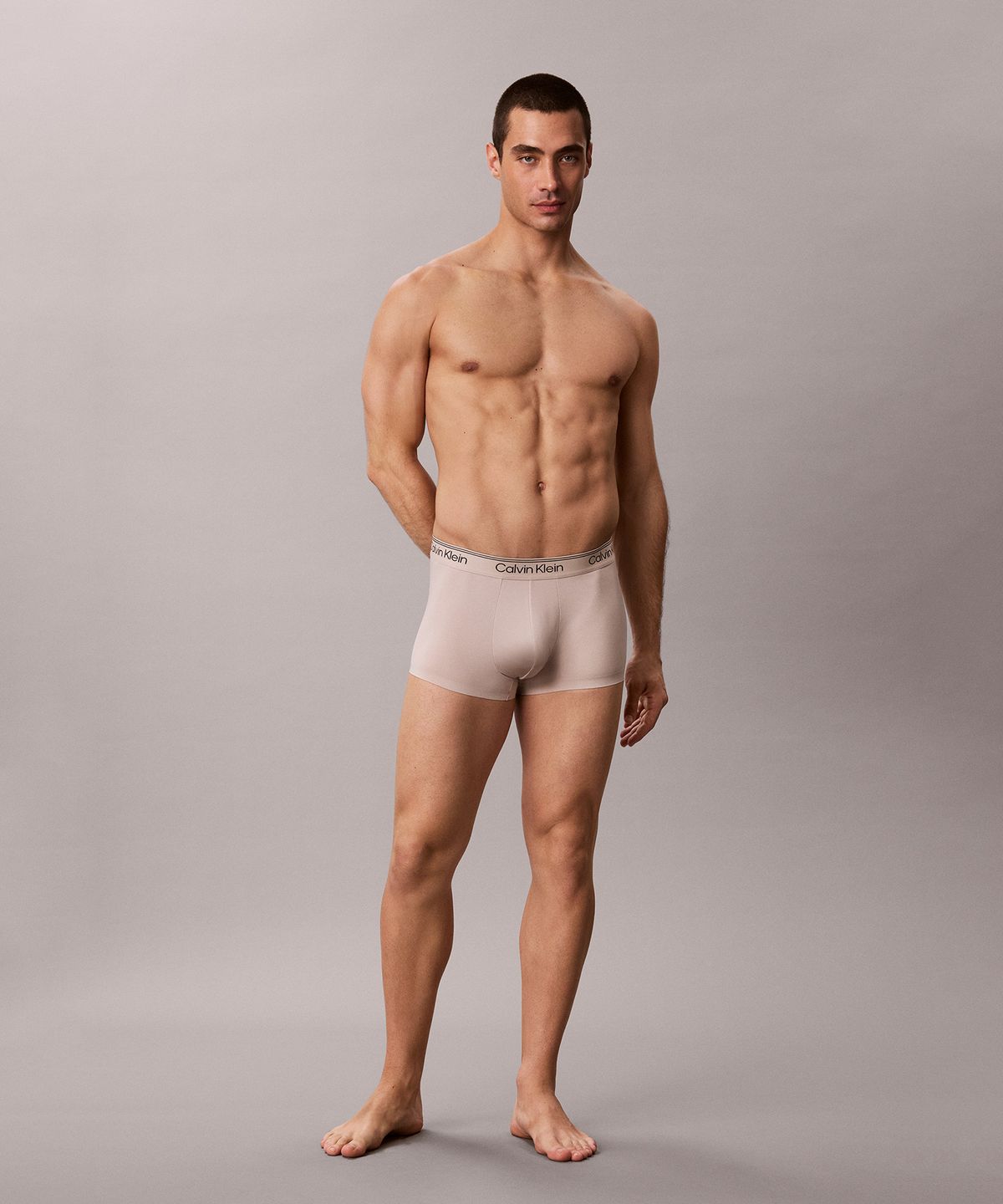 캘빈클라인 언더웨어(CALVIN KLEIN UNDERWEAR) 남성 마이크로 스트레치 쿨링 로우 라이즈 트렁크_NB4695PDZ