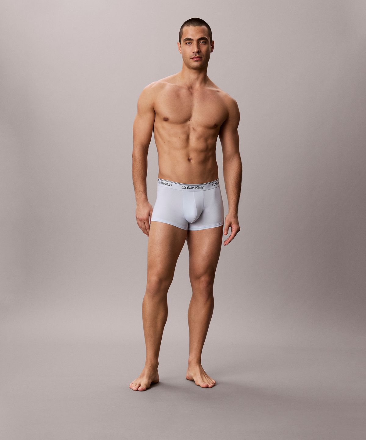 캘빈클라인 언더웨어(CALVIN KLEIN UNDERWEAR) 남성 마이크로 스트레치 로우 라이즈 트렁크 3PK_NB440953S