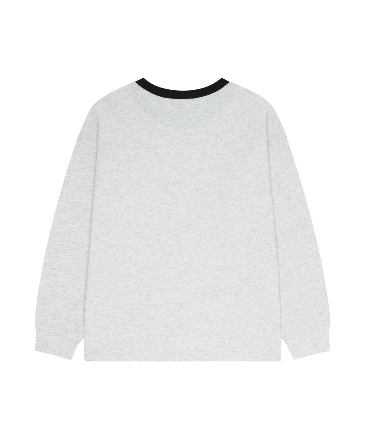 마리떼 키즈(MARITHÉ KIDS) KIDS CLASSIC LOGO LONG SLEEVE RINGER TEE light heather gray