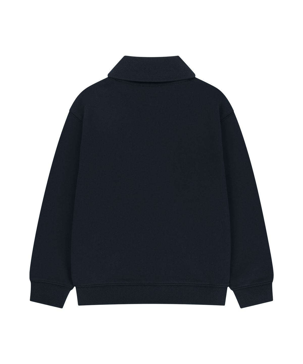 마리떼 키즈(MARITHÉ KIDS) KIDS CLASSIC LOGO COLLAR SWEATSHIRT navy