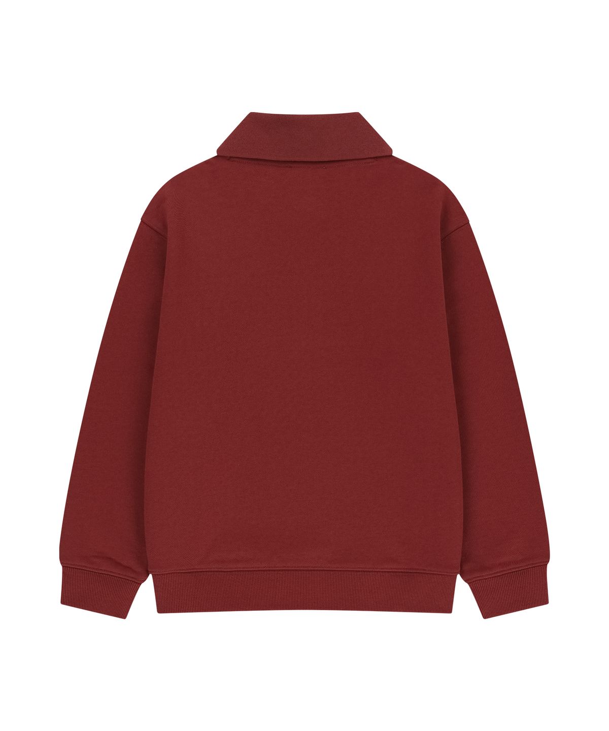 마리떼 키즈(MARITHÉ KIDS) KIDS CLASSIC LOGO COLLAR SWEATSHIRT red