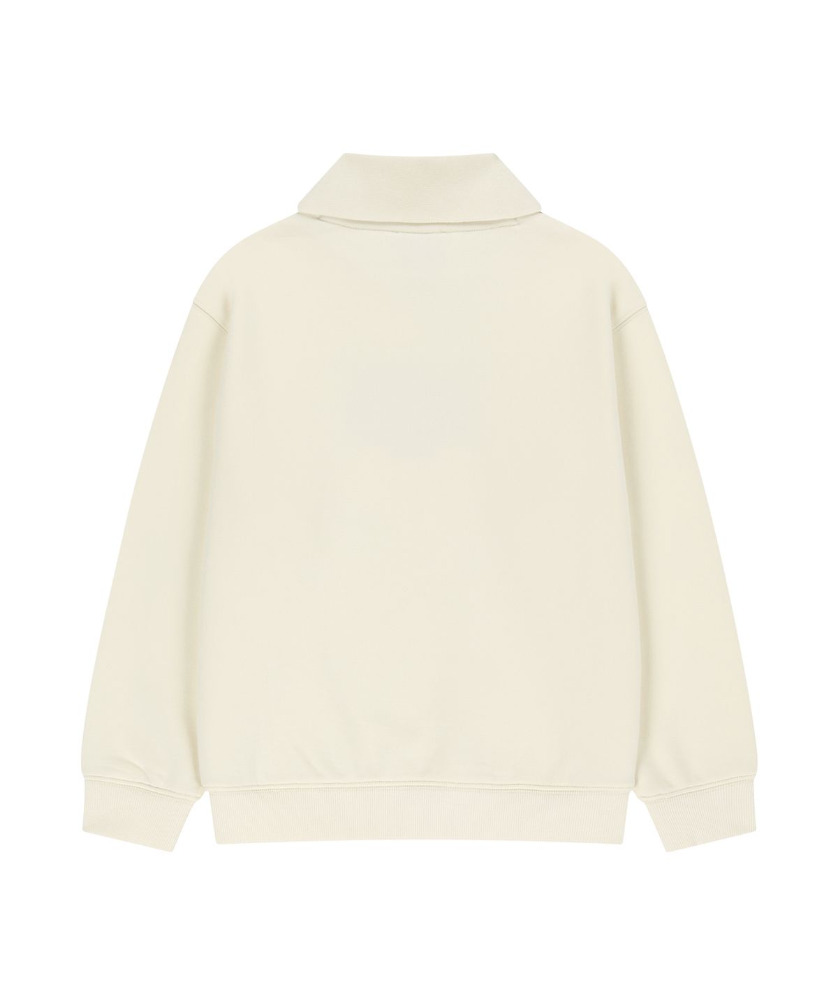 마리떼 키즈(MARITHÉ KIDS) KIDS CLASSIC LOGO COLLAR SWEATSHIRT cream
