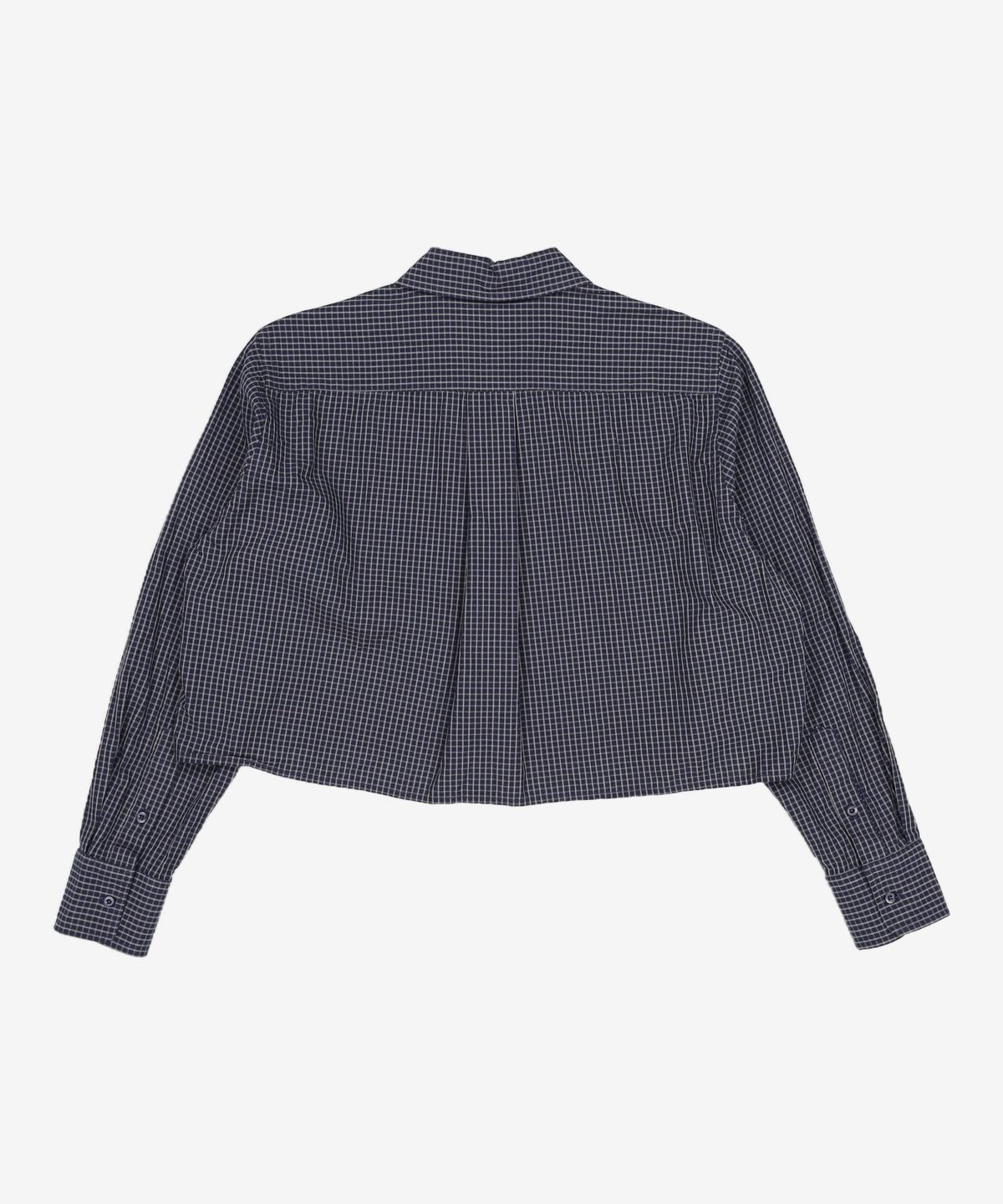 그로브(GROVE) MAREN CHECK SHIRT (NAVY CHECK) FREE