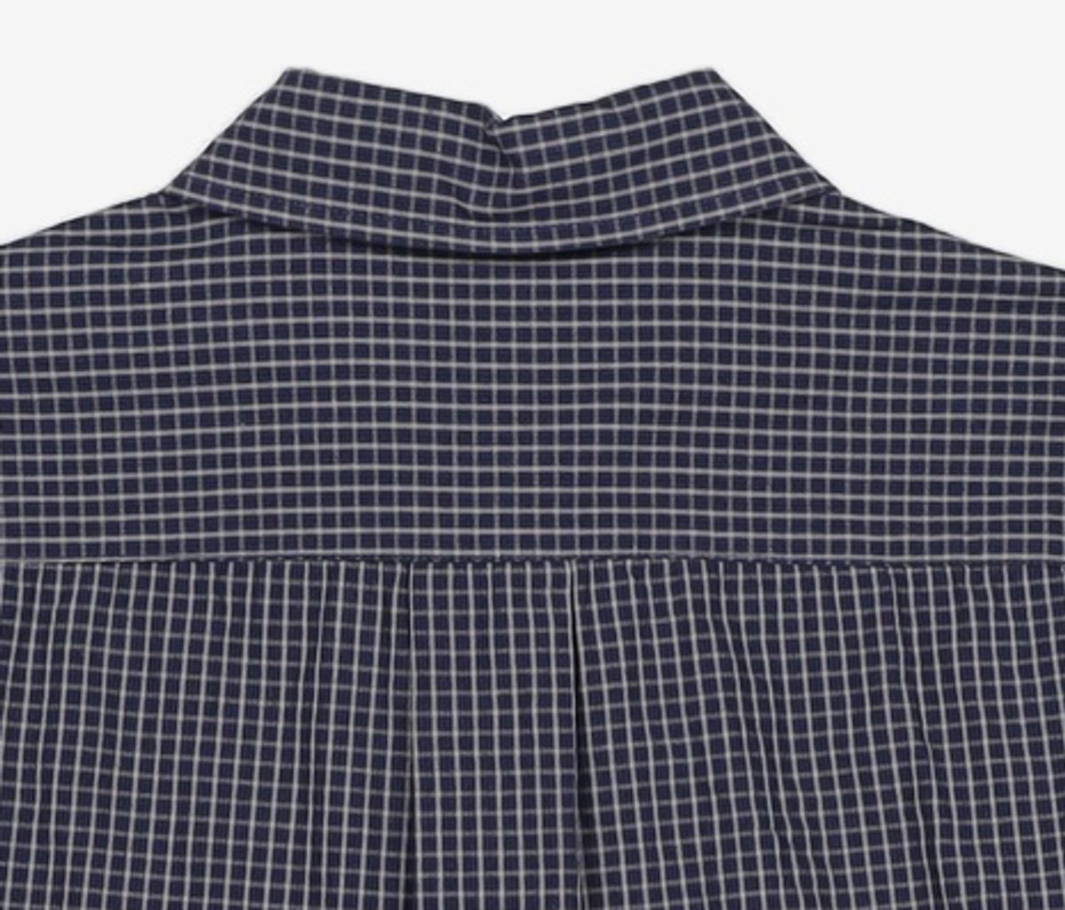 그로브(GROVE) MAREN CHECK SHIRT (NAVY CHECK) FREE