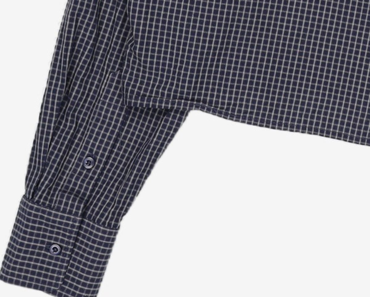 그로브(GROVE) MAREN CHECK SHIRT (NAVY CHECK) FREE