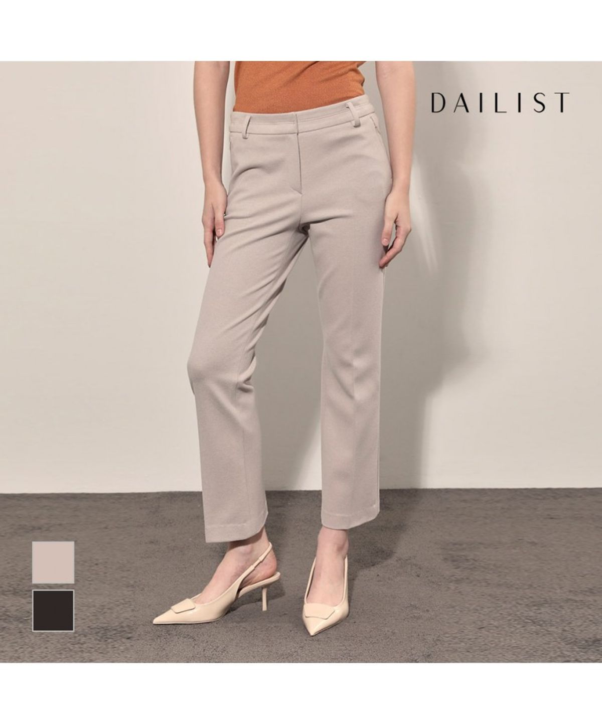 데일리스트(DAILIST) 기본 부츠컷 슬랙스_MDBDL4F8211