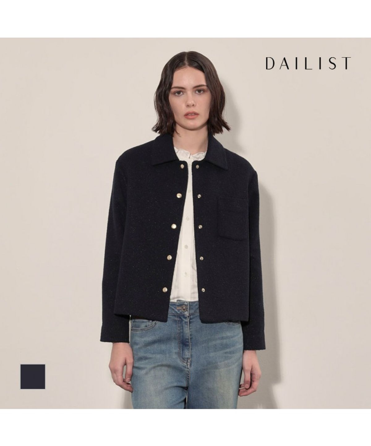 데일리스트(DAILIST) 베이직 포켓 자켓_MDBFU4F7471
