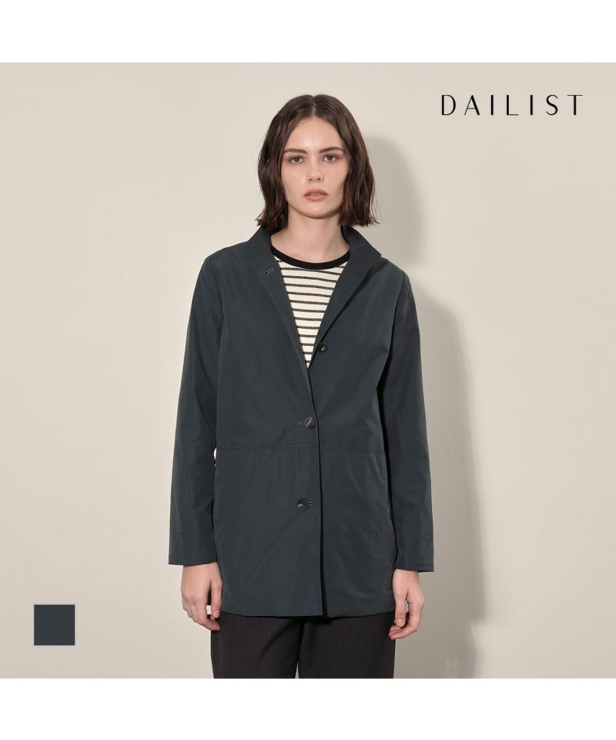 데일리스트(DAILIST) 하이넥 트렌치_MDEEB4F8111