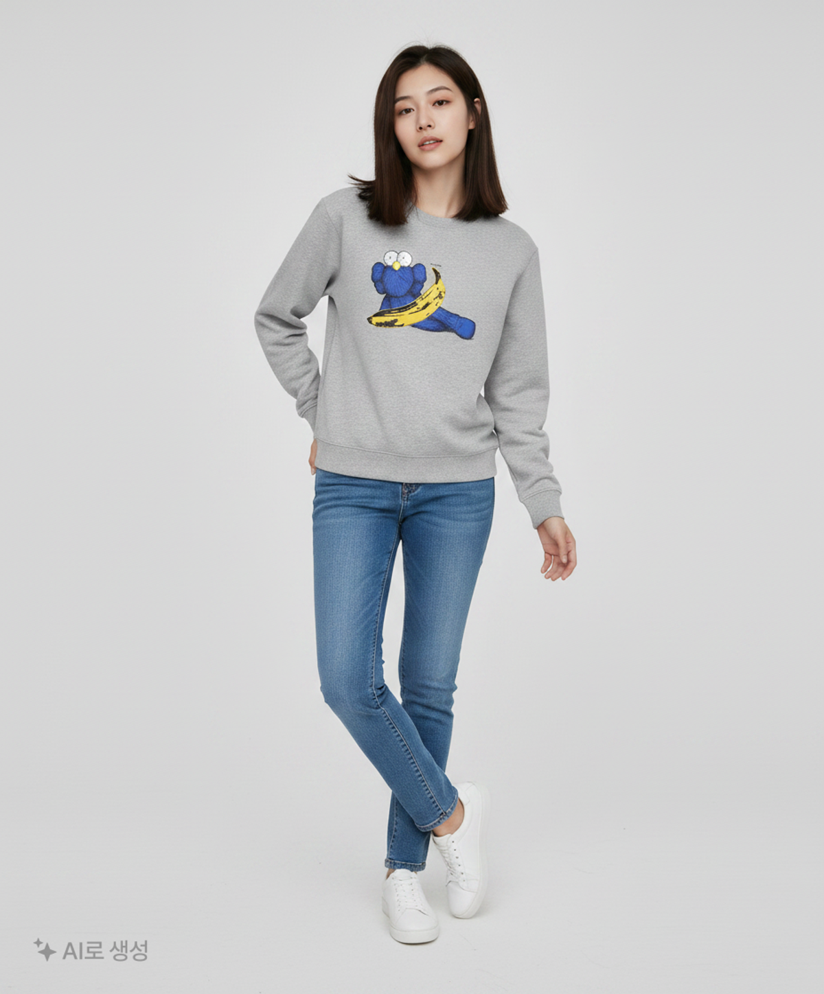 유니클로(UNIQLO) 맨투맨/스웨트셔츠 L