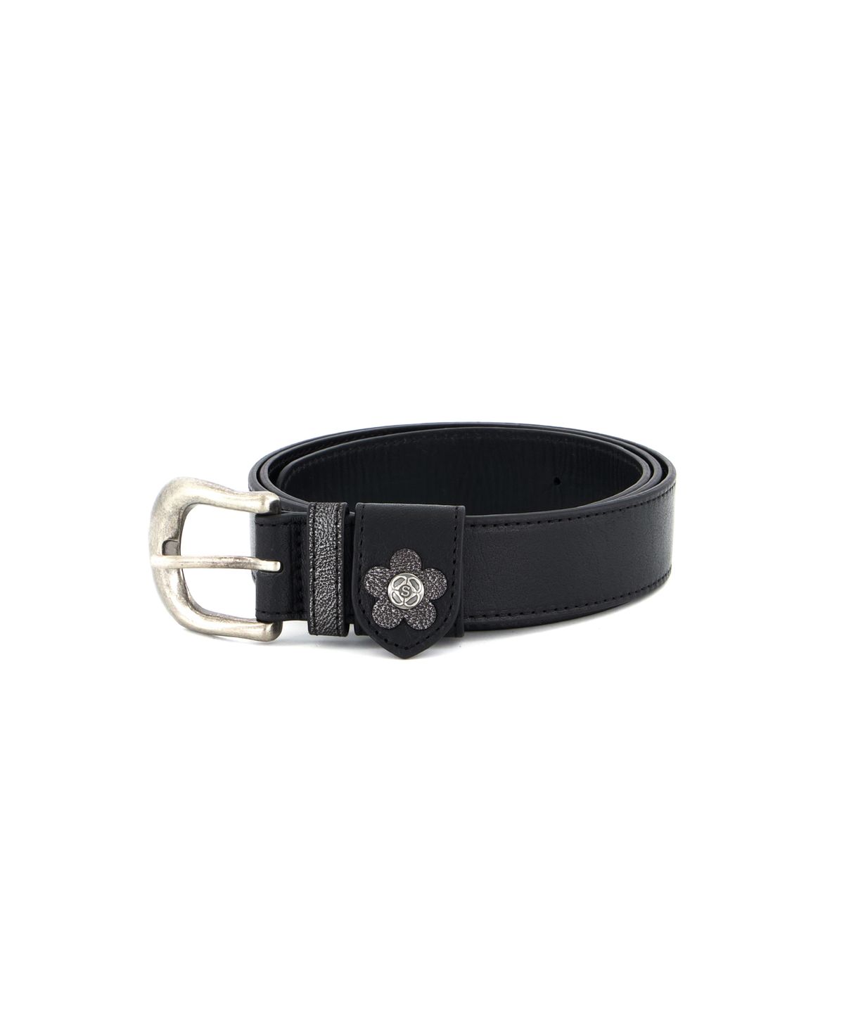 시월107(SIWL107) Fleur Belt (Black)