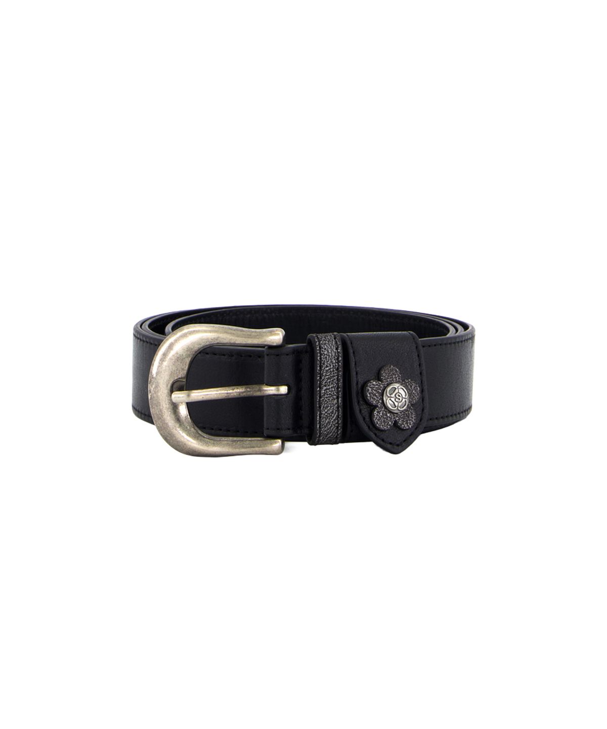 시월107(SIWL107) Fleur Belt (Black)
