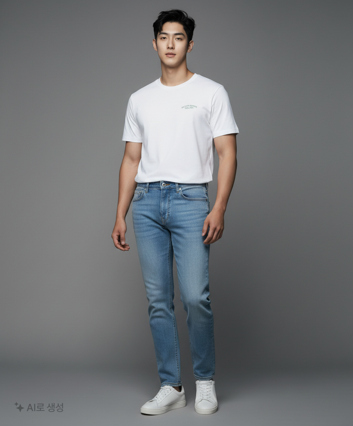 플랙(PLAC) 베러 휴먼 쿨 로고 티셔츠 네이비 S