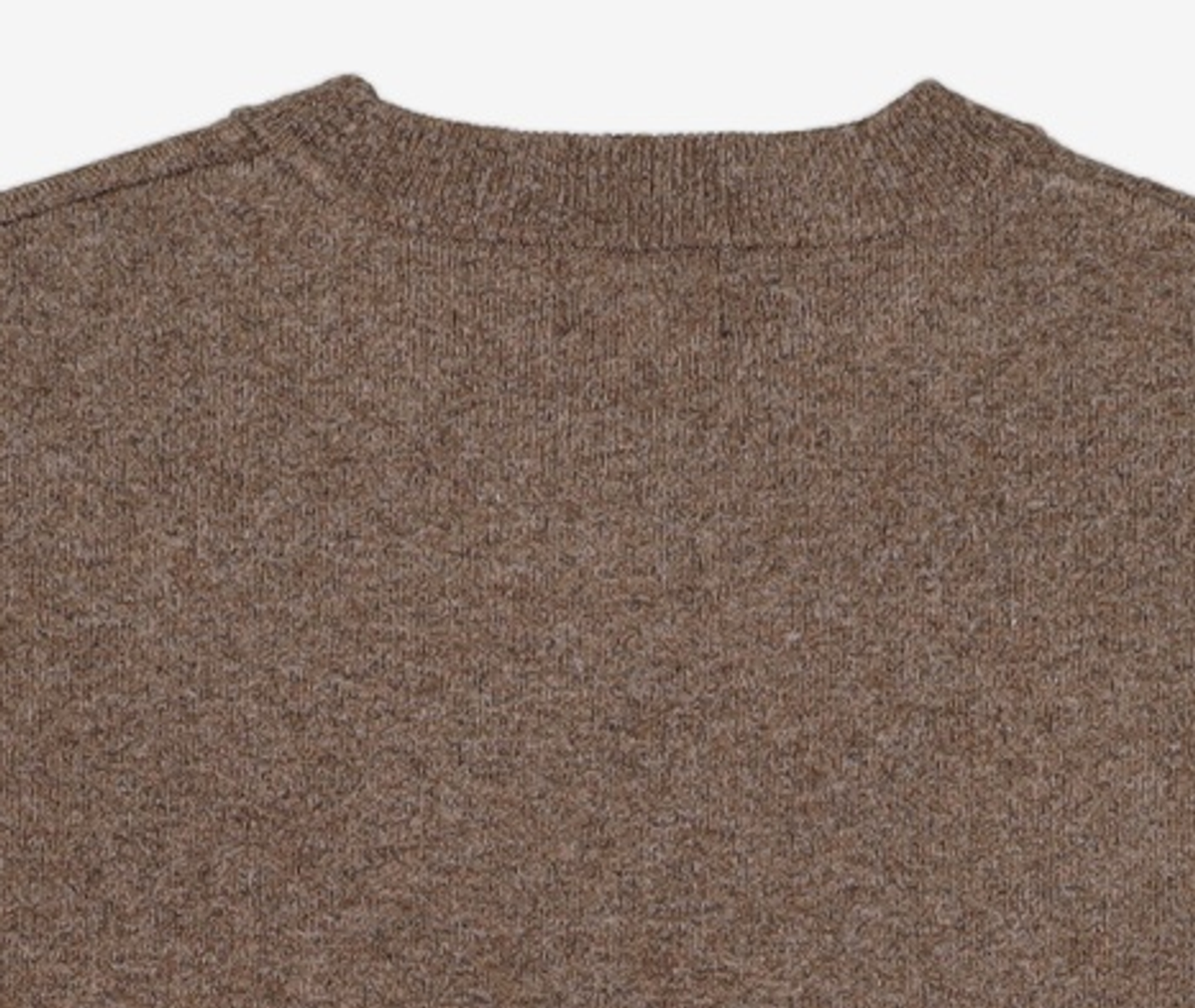 커버낫(COVERNAT) 센터 아치로고 니트 Brown M