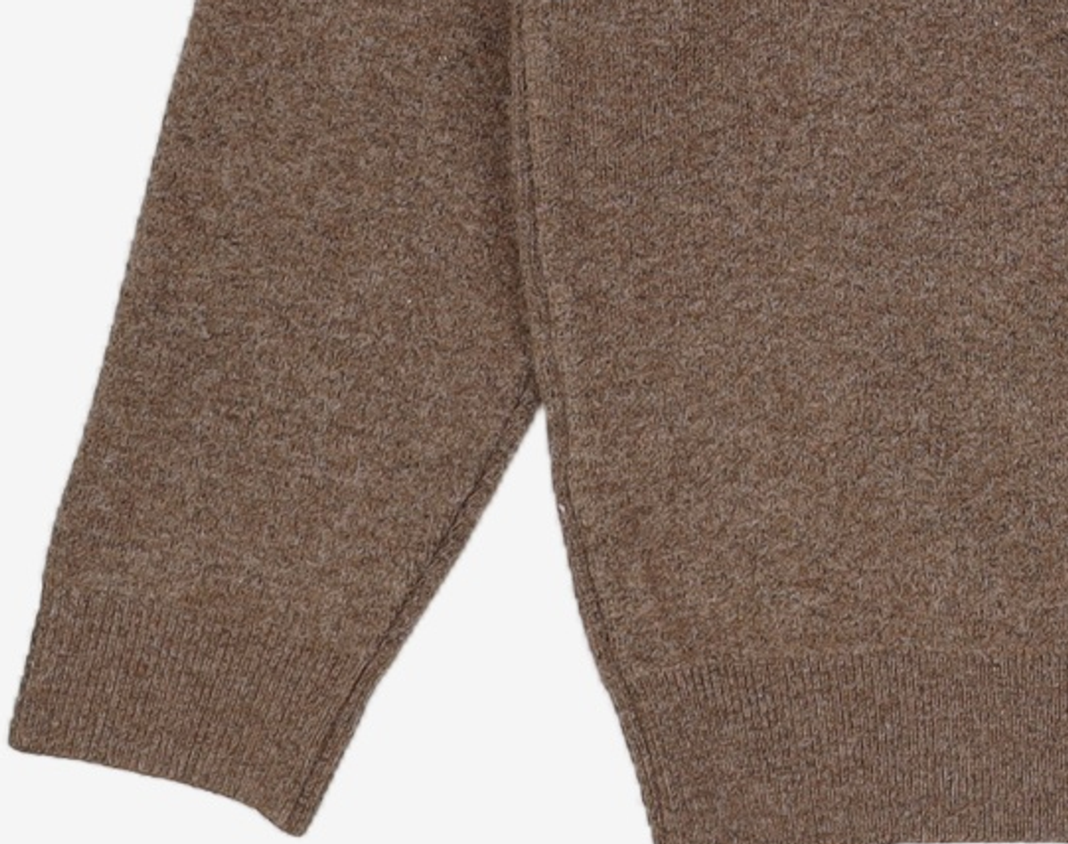 커버낫(COVERNAT) 센터 아치로고 니트 Brown M