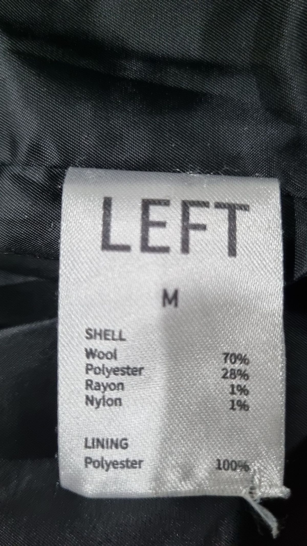 레프트서울(LEFTSEOUL) 겨울 기타 코트 M