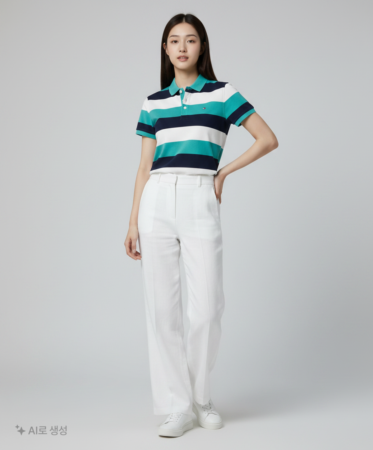 타미힐피거(TOMMY HILFIGER) 피케/카라 티셔츠 XS