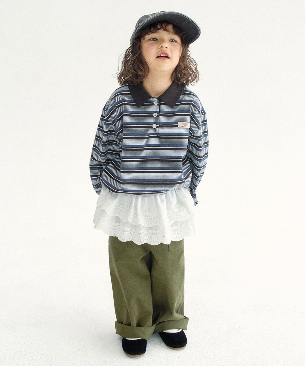 웬즈데이오아시스 키즈(WEDNESDAYOASIS KIDS) [Kids]어텀 베이직 면 팬츠_KHAKI(WKB6PT02)