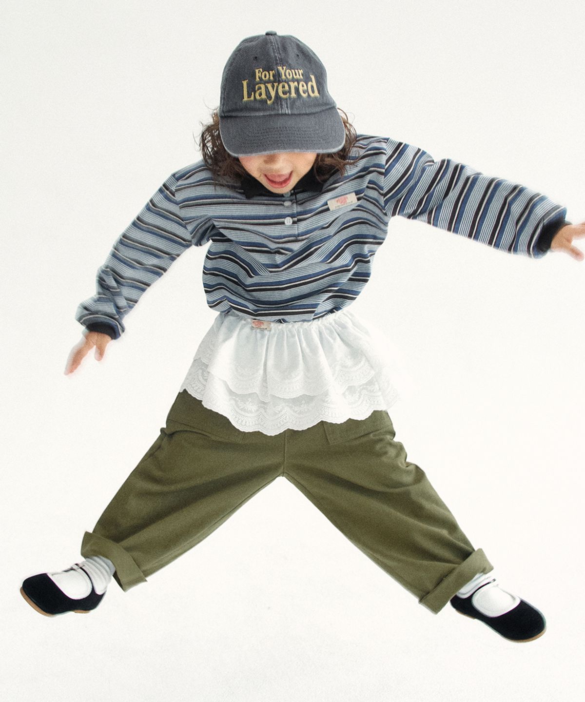 웬즈데이오아시스 키즈(WEDNESDAYOASIS KIDS) [Kids]어텀 베이직 면 팬츠_KHAKI(WKB6PT02)