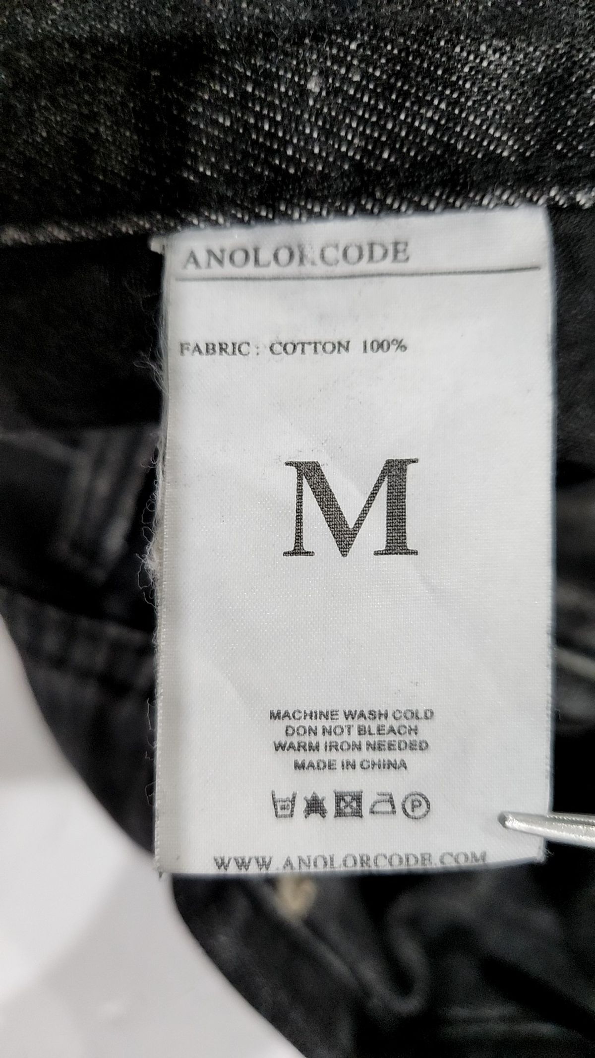 어널러코드(ANOLORCODE) 청/데님 팬츠 M