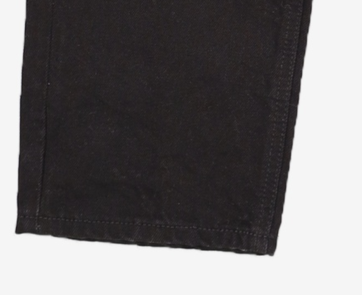 페이탈리즘(FATALISM) #0218 Black straight crop jean 46