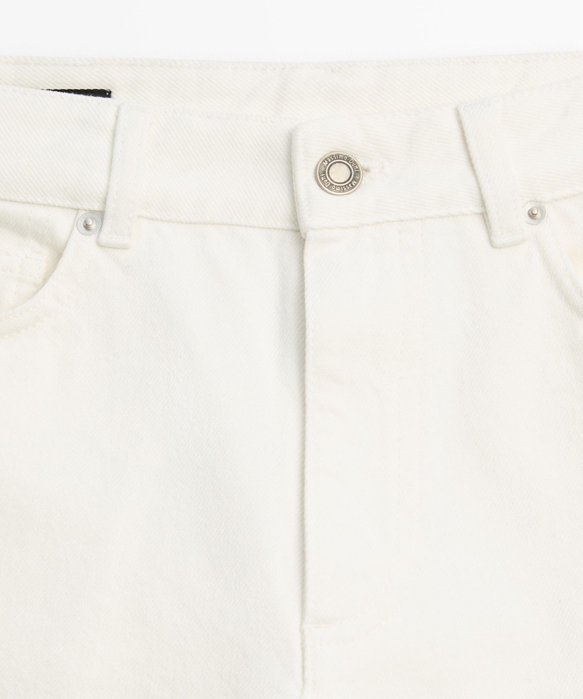 마시모두띠(MASSIMO DUTTI) 미드라이즈 플레어 크롭 진