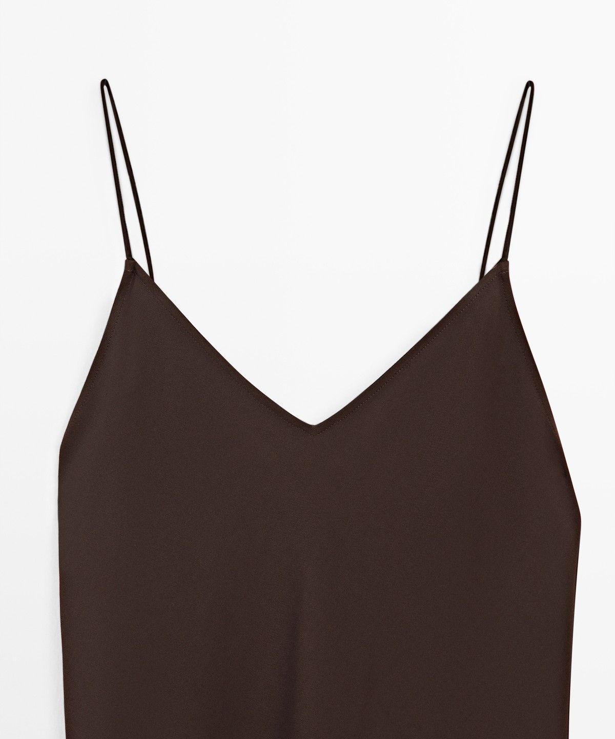 마시모두띠(MASSIMO DUTTI) 플루이드 스트랩 미디 원피스