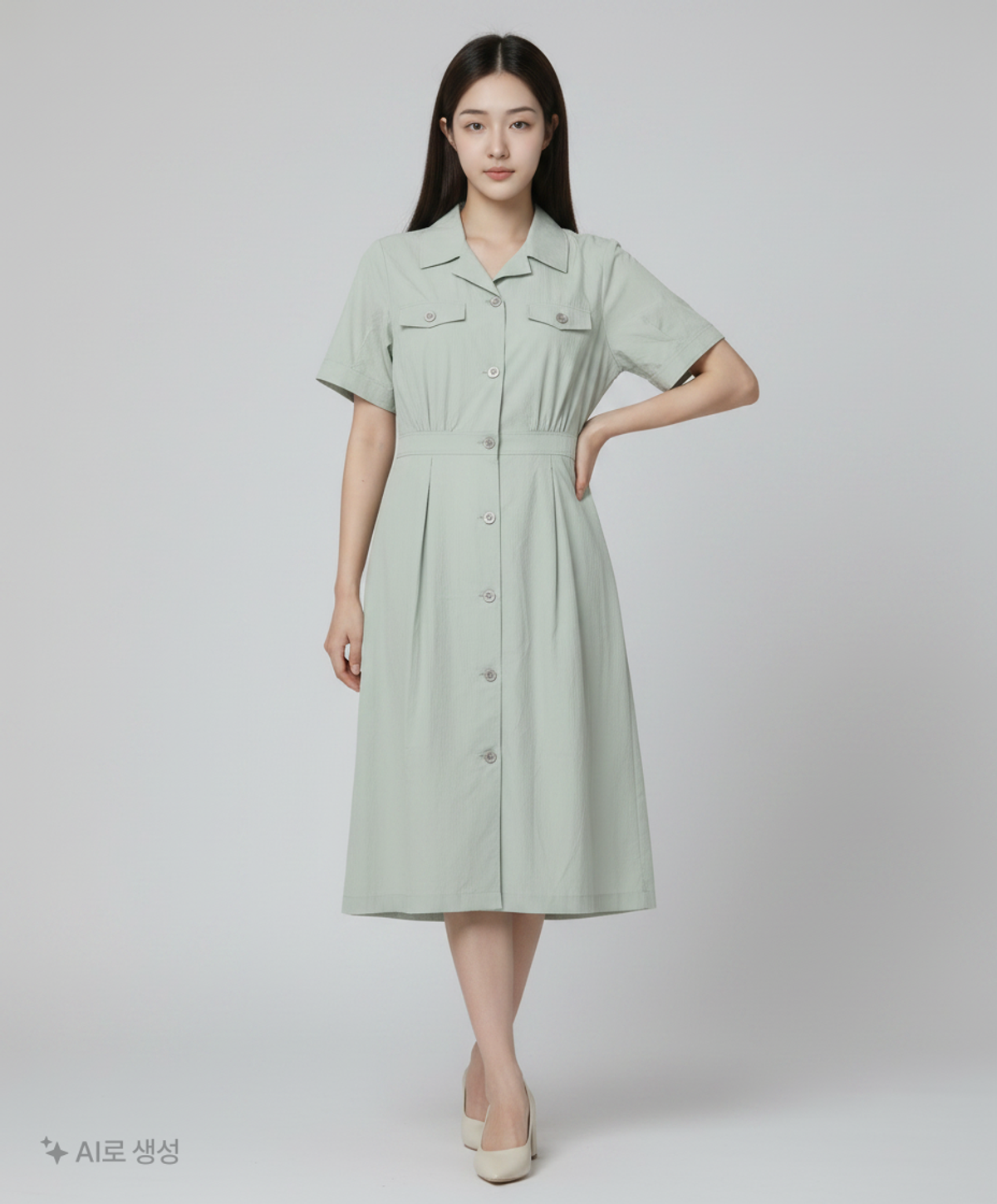 지센(zishen) 미디 원피스 95