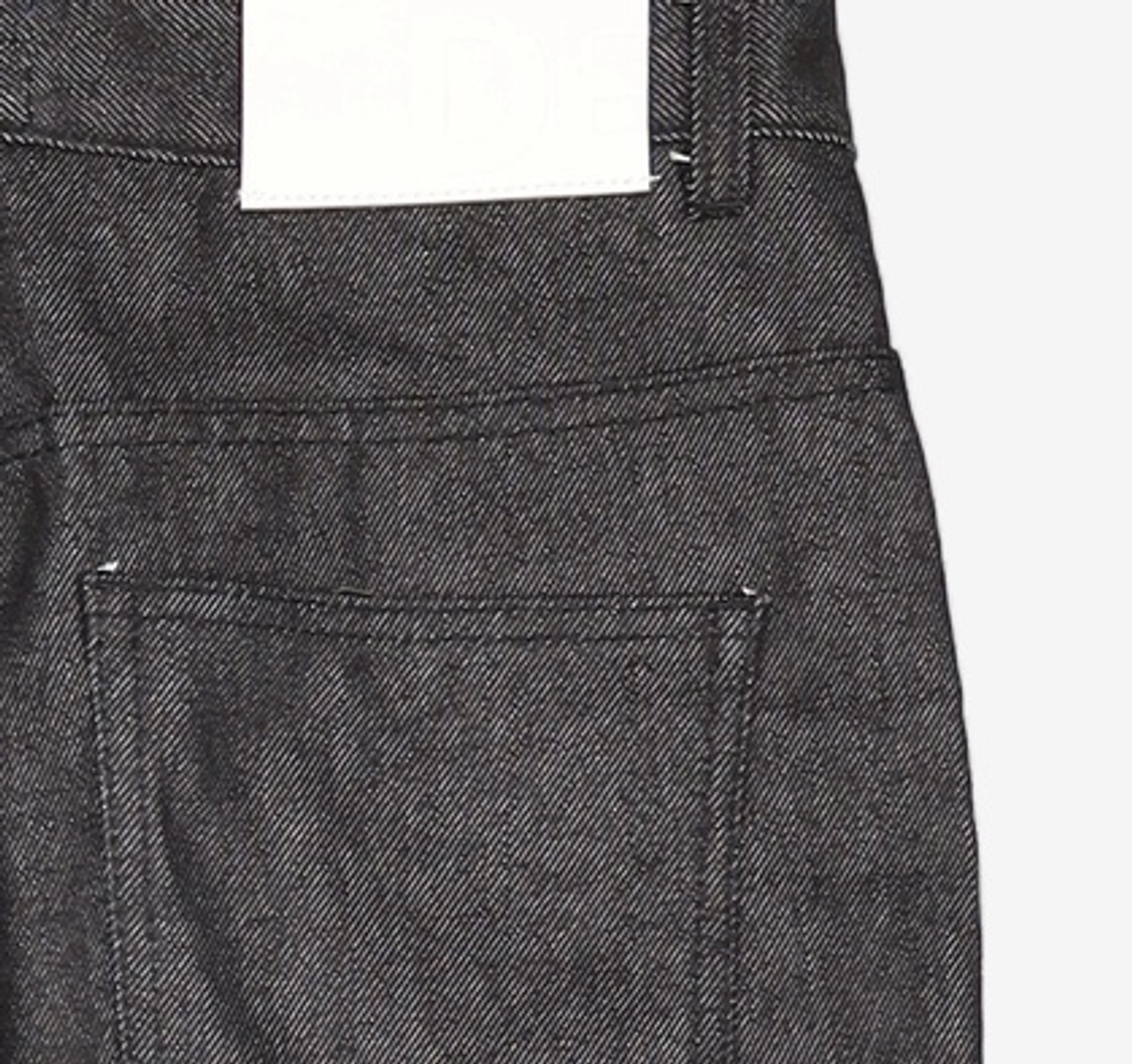 데케트(DECET) Dawn Cropped Tapered Jeans DCPT001Black 32