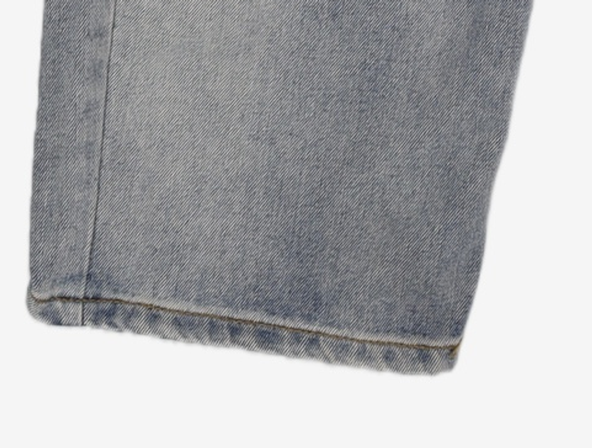 어반드레스(AVANDRESS) Snow Cargo Denim Pants Milk LIGHT BLUE XS