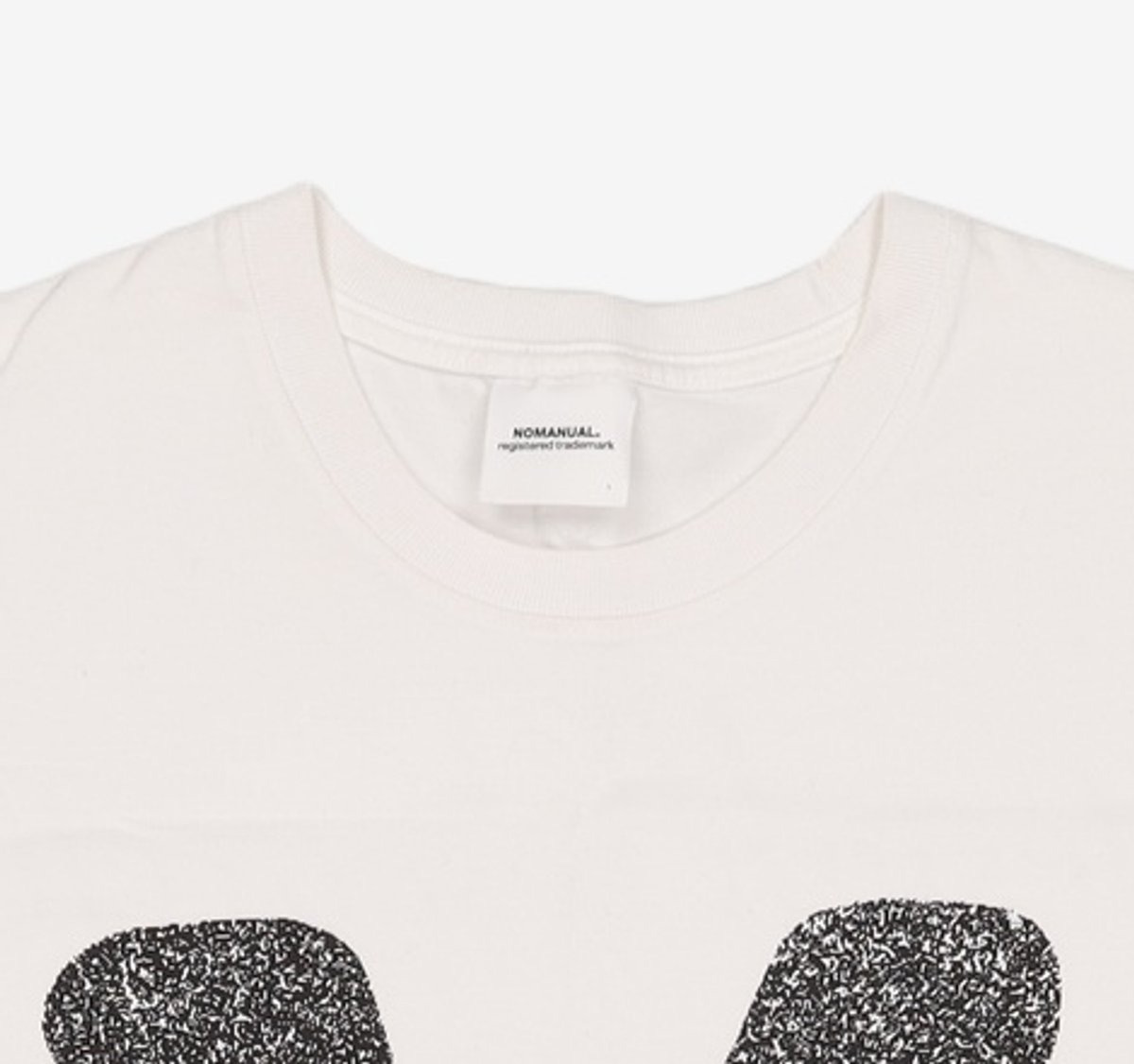 노매뉴얼(NOMANUAL) F.S T-SHIRT - WHITE L