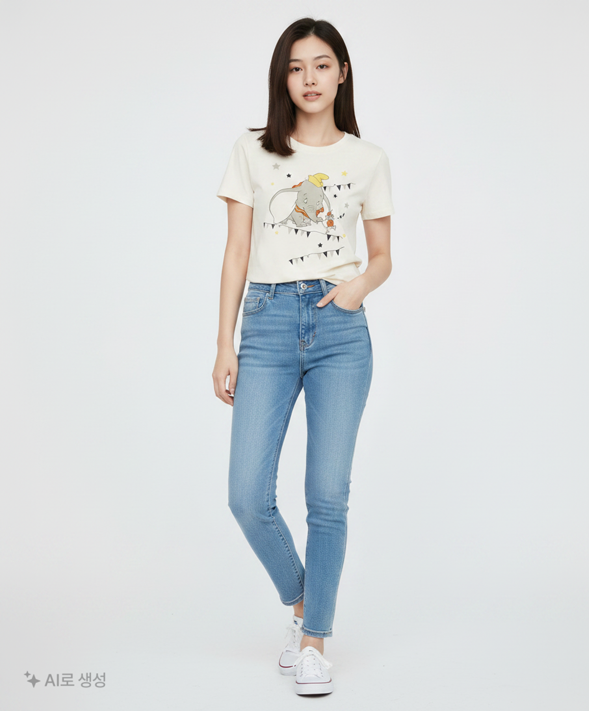 유니클로 x 디즈니(UNIQLO x Disney) 반소매 티셔츠 S