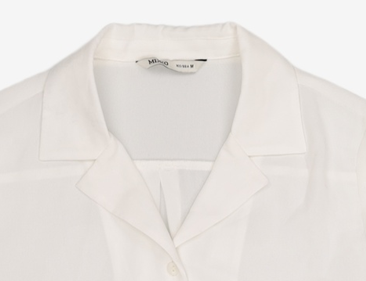 미쏘(MIXXO) 테일러드 넥 블라우스 MIWBLC920A M